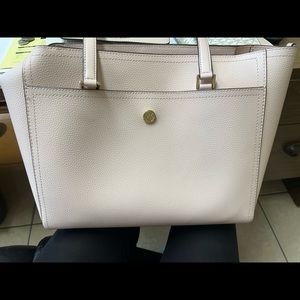 Maisie Large Pebbled Leather in Blush